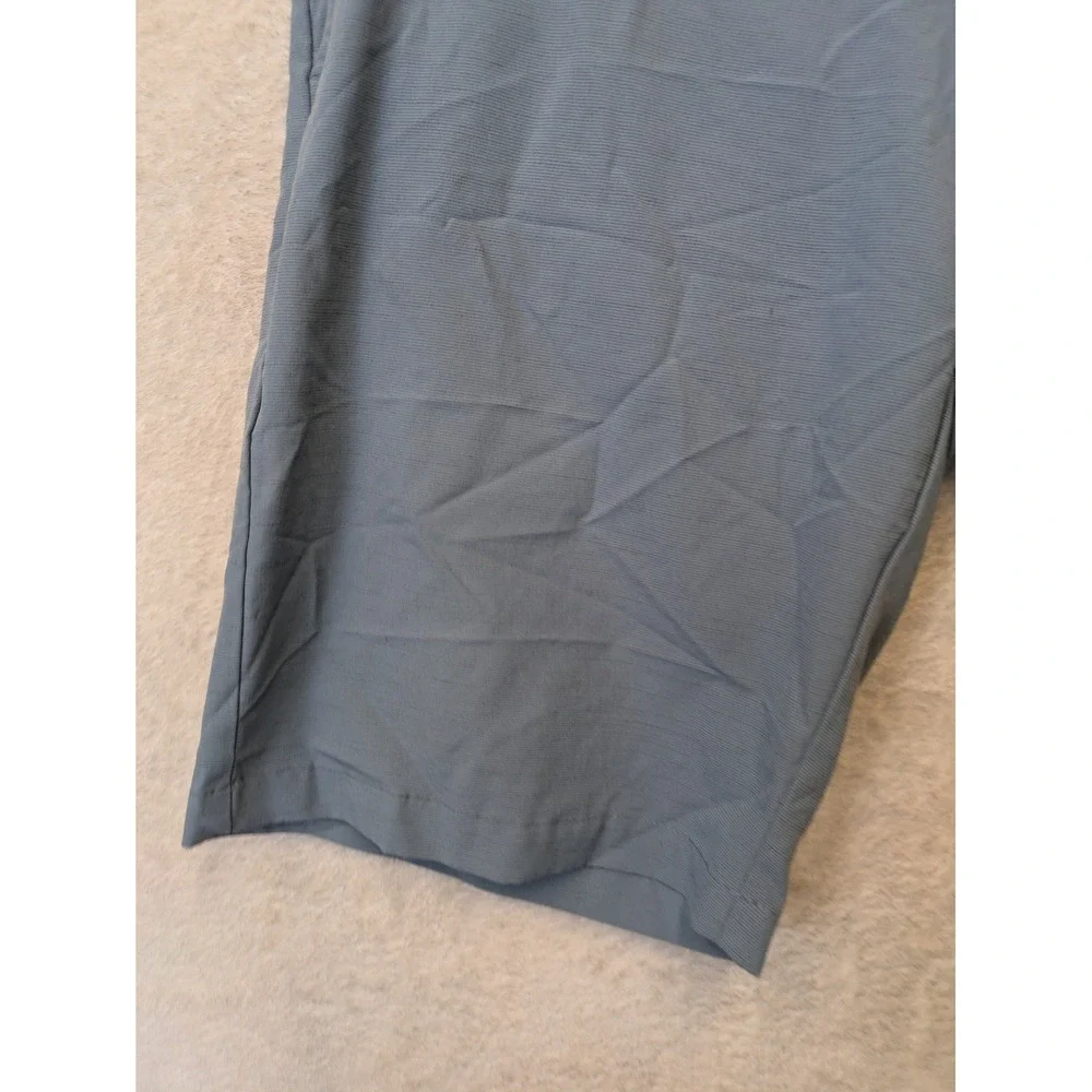 Burnside Hybrid Shorts Men's‎ 36 Blue Solid Back Zip Pocket Casual Activewear